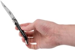 Forge De Laguiole 129INTCNOIBRI 9cm, Micarta Noir, Couteau Laguiole -Laguiole Soldes Boutique LA129INTCNOIBRI 08 forge de laguiole