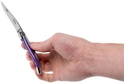 Forge De Laguiole 129INTCVIOBRI 9cm, Micarta Violette, Couteau Laguiole -Laguiole Soldes Boutique LA129INTCVIOBRI 08 forge de laguiole