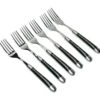 Forge De Laguiole FE62MINBF Set De 6 Fourchettes De Table, Polies, Corne De Buffle