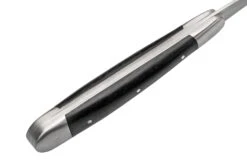 Forge De Laguiole FE62MINEB Set De 6 Fourchettes De Table, Mattes, Bois Débène -Laguiole Soldes Boutique LAFE62MINEB 04 forgedelagiuole