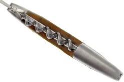 Forge De Laguiole SOM1CASAT, Couteau Sommelier Matifié, Corne D'Aubrac -Laguiole Soldes Boutique LASOM1CASAT 04 forge de laguiole kelnersmes lasom1casat 04