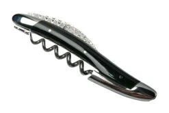 Forge De Laguiole SOMBF Couteau Sommelier Avec étui, Damas, Corne De Buffle -Laguiole Soldes Boutique LASOMBFPINLDIN 06 forgelaguiole