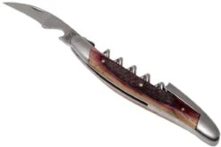 Forge De Laguiole SOMCHB Couteau Sommelier Chêne Matifié -Laguiole Soldes Boutique LASOMCHB 03 forge de laguiole lasomchb 03