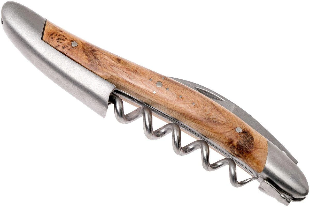 Forge De Laguiole SOMGE2 Couteau Sommelier Genévrier Matifié 1 Forge De Laguiole SOMGE2 Couteau Sommelier Genévrier Matifié