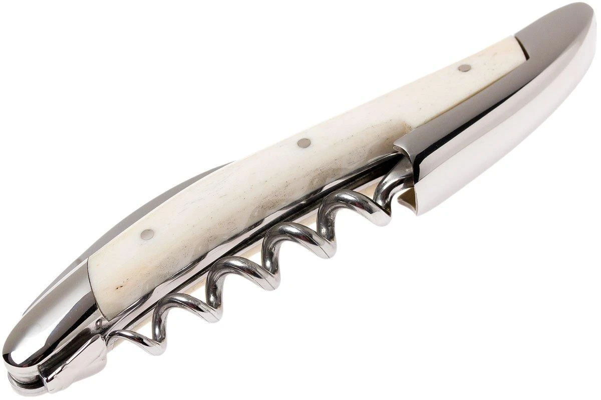 Forge De Laguiole SOMX1OS Couteau Sommelier Poli, Os 5 Forge De Laguiole SOMX1OS Couteau Sommelier Poli, Os – Image 5