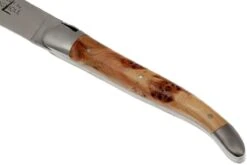 Forge De Laguiole, T62MINBOISSAT, Matifié Avec 6 Sortes De Bois -Laguiole Soldes Boutique LAT62MINBOISSAT 04 forge de laguiole steakmesset lat62minboissat 04