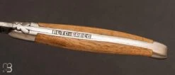 Couteau "Alto Braco" Laguiole Chêne De Buron De L'Aubrac Par Forge De Laguiole - Série Limitée -Laguiole Soldes Boutique Laguiole Chene de Buron de L Aubrac par Forge de Laguiole serie limitee 4 zo