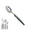 Laguiole Petite Cuillère Gris Taupe Artisanale "je Crée Ma Table", Made In France
