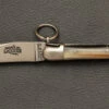 Couteau Laguiole Corne Blonde 11 Cm Avec Anneau Forge De Laguiole
