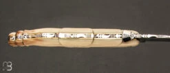 Couteau Laguiole Par Stéphane Rambaud - Aile De Pigeon Corne Blonde -Laguiole Soldes Boutique couteau forge laguiole rambaud 3 zx1200