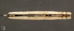 Couteau Laguiole Par Stéphane Rambaud - Aile De Pigeon Corne Blonde -Laguiole Soldes Boutique couteau forge laguiole rambaud 4 zx1200