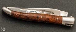 Couteau Laguiole Aubrac Bois De Fer -Laguiole Soldes Boutique couteau laguiole en aubracbdf 3 zx1200