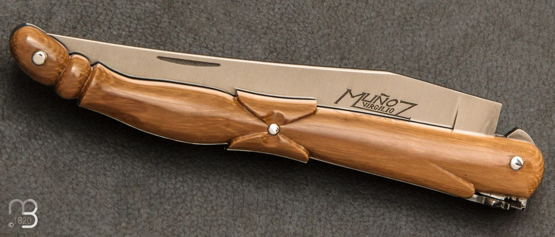 Couteau De Collection Laguiole Aile De Pigeon Mammouth Par Virgilio Munoz 5 Couteau De Collection Laguiole Aile De Pigeon Mammouth Par Virgilio Munoz – Image 5