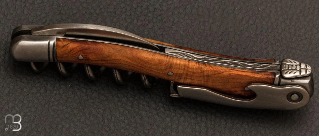 Couteau Sommelier Château Laguiole Manche En Genévrier 4 Couteau Sommelier Château Laguiole Manche En Genévrier – Image 4