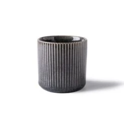 Laguiole Lot De 4 Tasses Noir - "charbon"