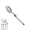 Laguiole Petite Cuillère Rose Bonbon Artisanale "je Crée Ma Table", Made In France