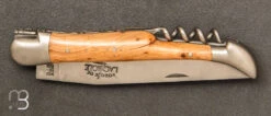 Couteau Laguiole Genevrier 12 Cm Avec Tire-Bouchon Ref 22121INGE -Laguiole Soldes Boutique forge 22121inge 3 zx1200