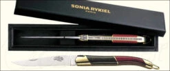 Couteau Laguiole Sonia Rykiel 11 Cm Par La Forge De Laguiole -Laguiole Soldes Boutique pmforgeLAGUIOLErykielx1200